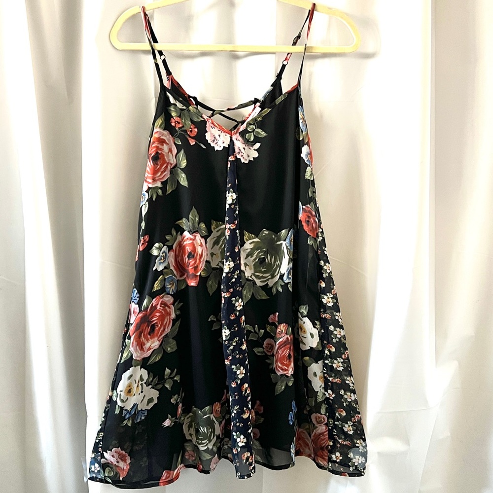 American Rag Multi Pattern Floral Dress